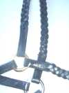 N�seb�nd hanoverransk  - helflettet sort l�der.